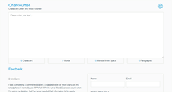 Desktop Screenshot of charcounter.com